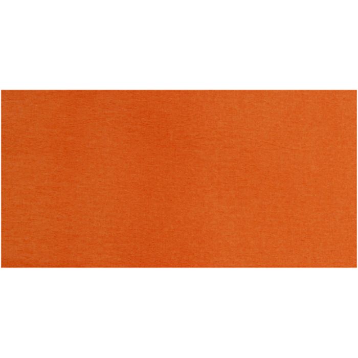 Papel Crepé, hoja 50x250 cm, 22 gr, naranja, 10 pliegues/ 1 paquete