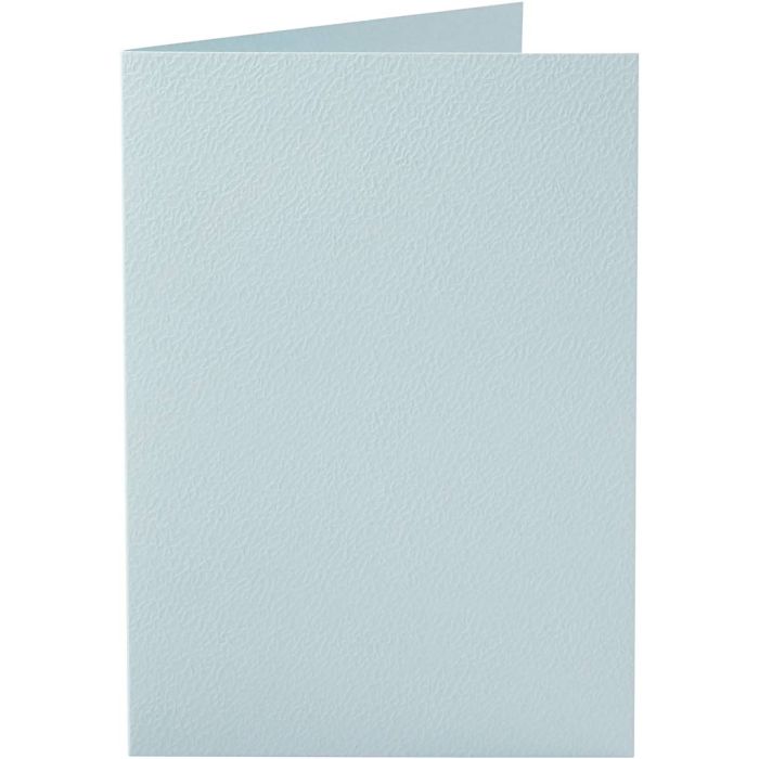 Tarjetas, medida tarjeta 10,5x15 cm, 220 gr, azul claro, 10 ud/ 1 paquete