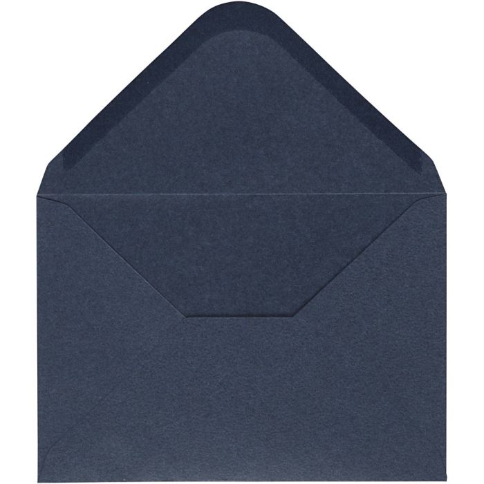 Sobres, medida sobre 11,5x16 cm, 110, azul, 10 ud/ 1 paquete