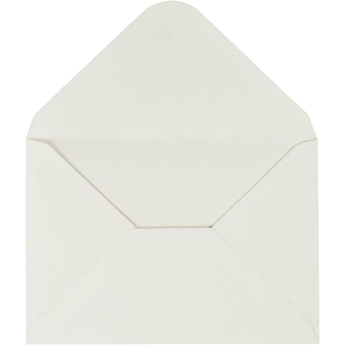 Sobres, medida sobre 11,5x16 cm, 110, blanquecino, 10 ud/ 1 paquete