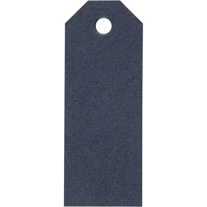 Etiquetas Manila, medidas 3x8 cm, 220 gr, azul, 20 ud/ 1 paquete