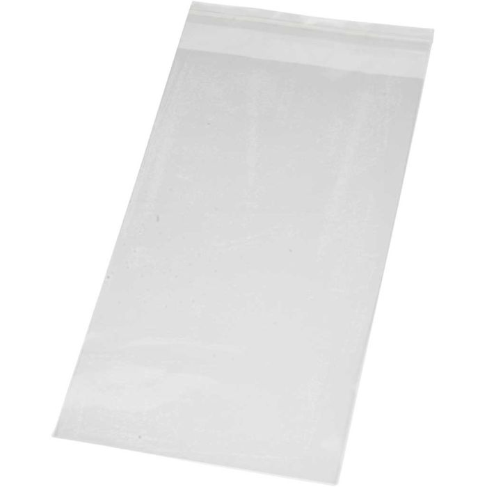 Bolsas de Celofan, A: 22 cm, A: 12 cm, grosor 25 my, 200 ud/ 1 paquete
