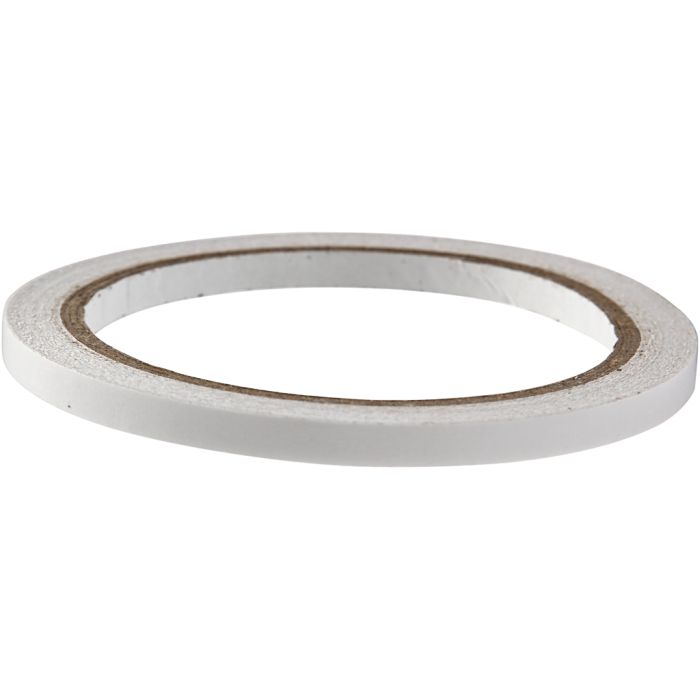 Cinta Adhesiva de Doble Cara, A: 6 mm, 10 m/ 1 rollo
