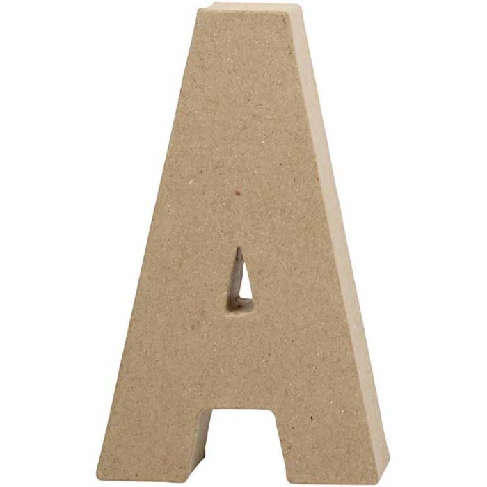 Letra, A, A: 20,5 cm, A: 11,8 cm, grosor 2,5 cm, 1 ud