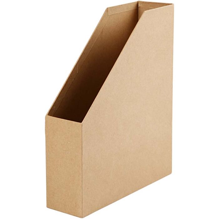 Caja para revista, A: 7,5 cm, medidas 31,5x25,5 cm, 1 ud