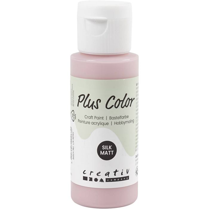 Pintura Craft Plus Color, rosado polvoriento, 60 ml/ 1 botella