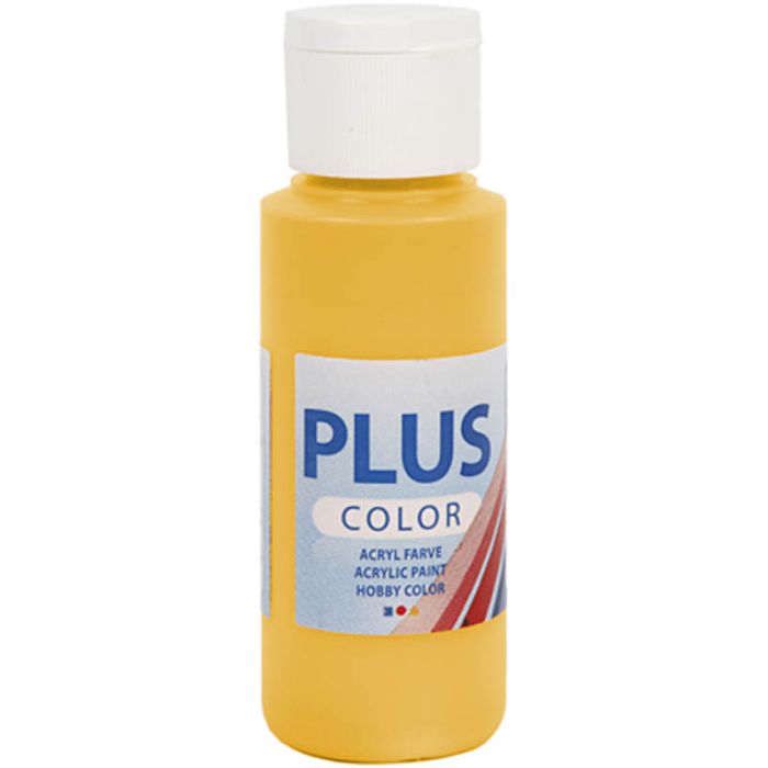 Pintura Craft Plus Color, amarillo Sol, 60 ml/ 1 botella