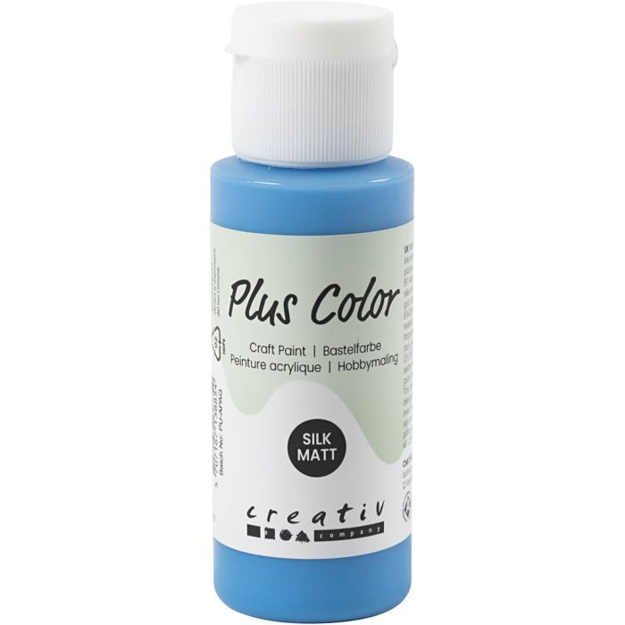 Pintura Craft Plus Color, azul primario, 60 ml/ 1 botella