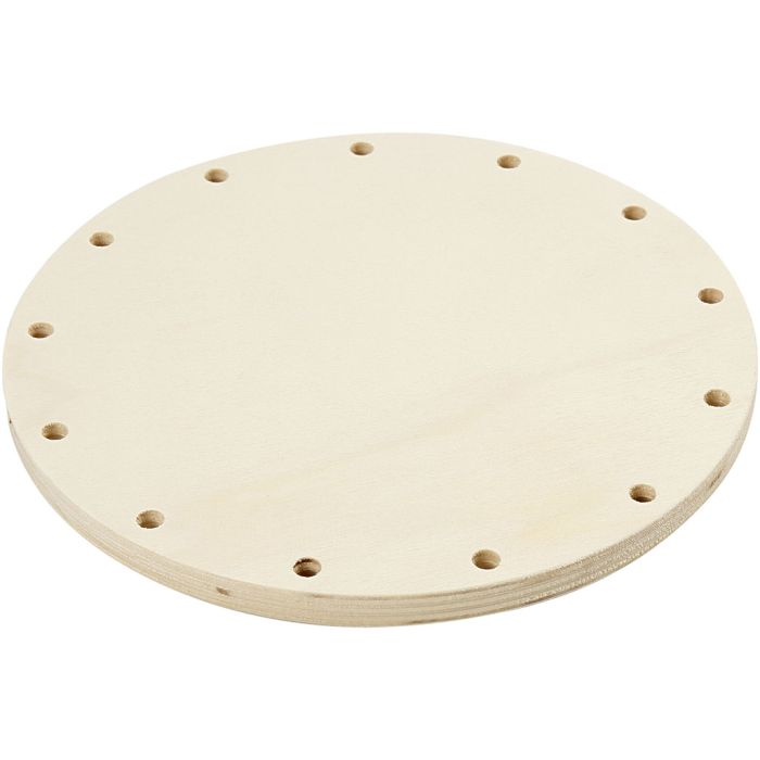 Plantilla para cesta tejida, dia 18 cm, grosor 10 mm, 1 ud