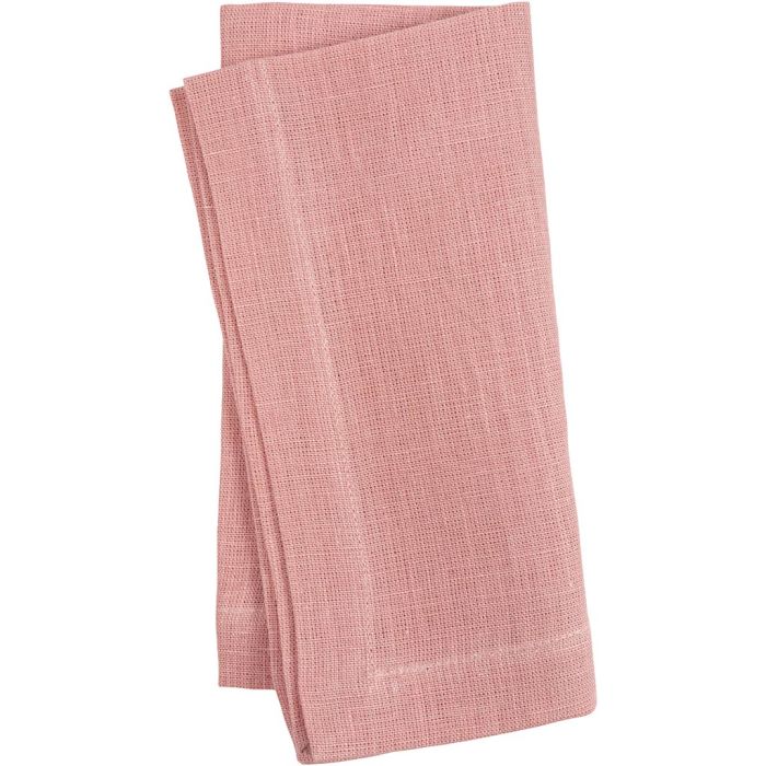 Servilleta de tela, medidas 42x42 cm, 185 gr, rosado, 2 ud/ 1 paquete