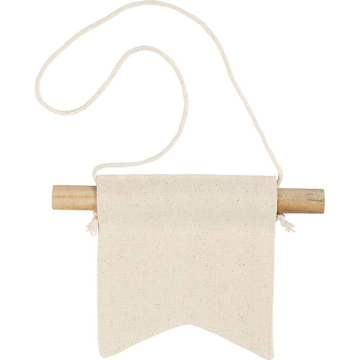 Pancarta de pared pequeña, Forma de cola de golondrina, A: 12 cm, A: 10,5, 300 gr, color natural claro, 2 ud/ 1 paquete