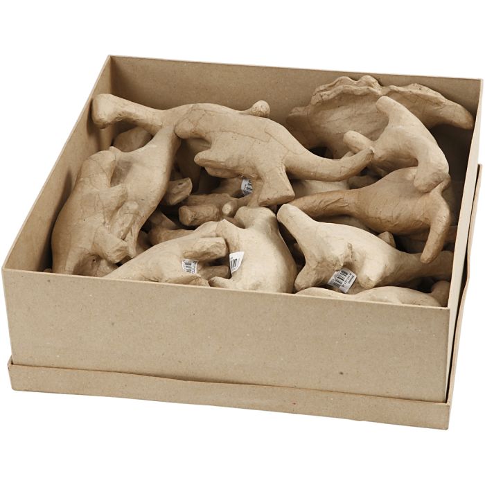 Dinosaurio, A: 9-12,5 cm, A: 4,5+5,5 cm, 21 ud/ 1 paquete