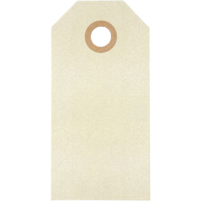 Etiquetas Manila, medidas 4x8 cm, 250 gr, crema, 1000 ud/ 1 paquete
