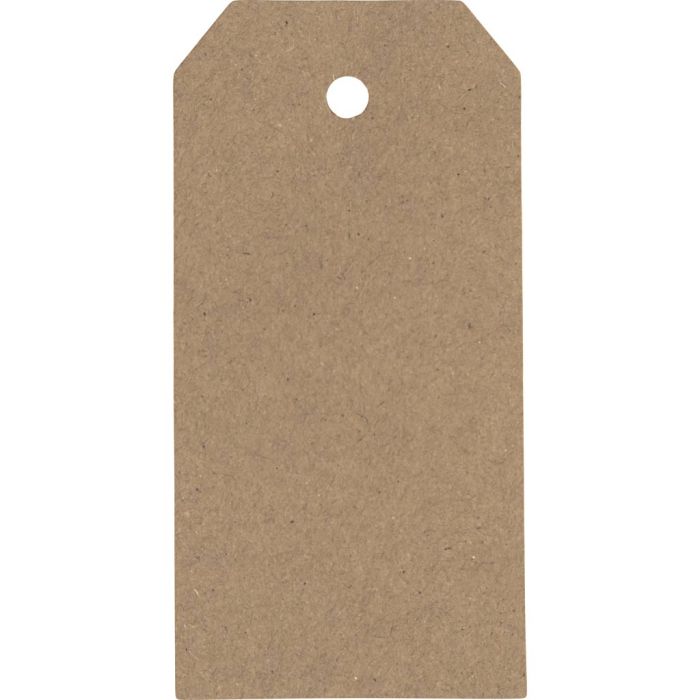 Etiquetas Manila, medidas 5x10 cm, 250 gr, natural, 20 ud/ 1 paquete