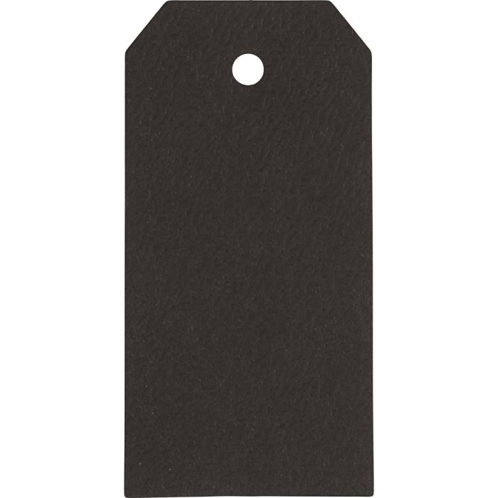 Etiquetas Manila, medidas 5x10 cm, 250 gr, negro, 20 ud/ 1 paquete