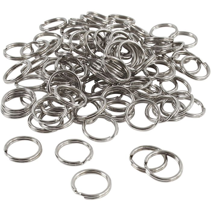 Llaveros, dia 15 mm, 100 ud/ 1 paquete