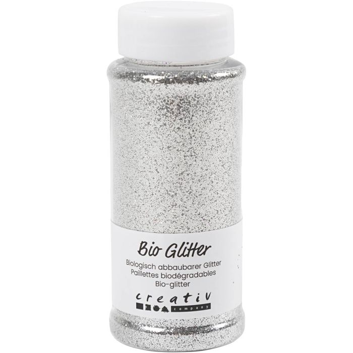 Purpurina bio, plata, 140 ml/ 1 bote