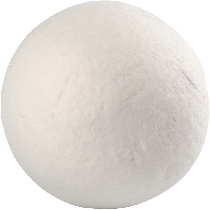 Bola, dia 40 mm, blanco, 6 ud/ 1 paquete