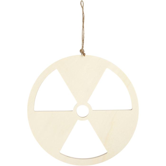 Señal, No a la energía nuclear, medidas 21,3 cm, grosor 0,9 cm, 1 ud