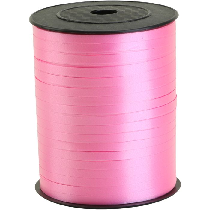 Cinta de plástico, A: 5 mm, rosa, 400 m/ 1 rollo
