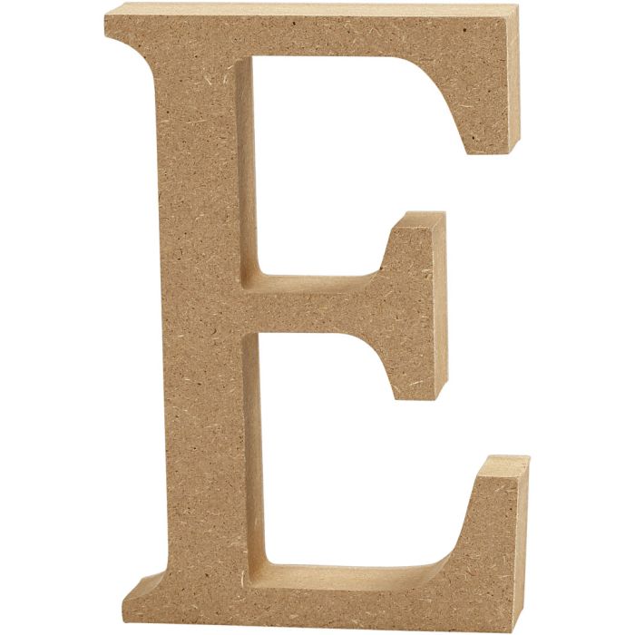 Letra, E, A: 13 cm, grosor 2 cm, 1 ud