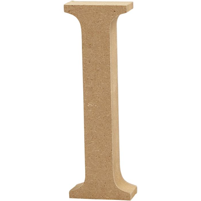 Letra, I, A: 13 cm, grosor 2 cm, 1 ud