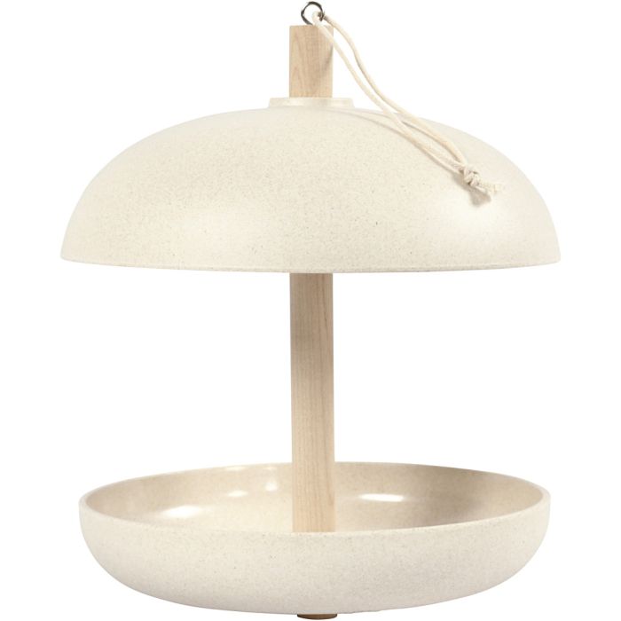 Comedero de pájaros, A: 23,5 cm, dia 20 cm, 1 ud