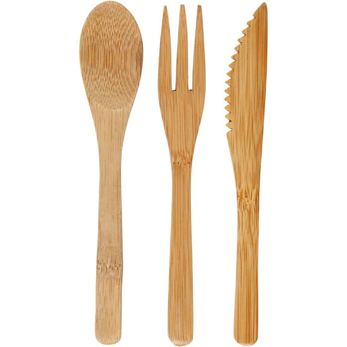 Cubertería, L. 16 cm, 3 partes/ 1 set