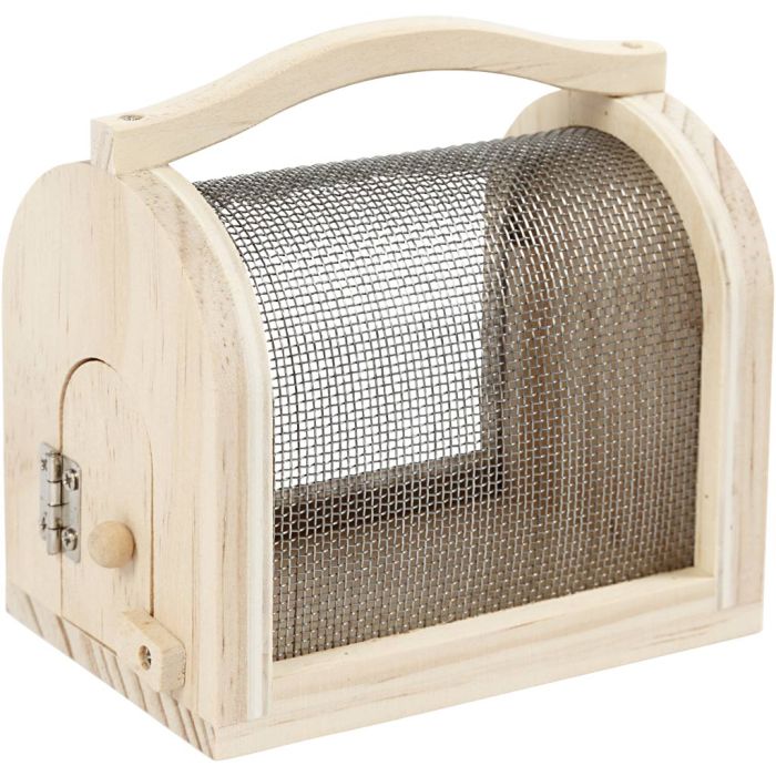 Jaula para insectos, A: 10,5 cm, L. 11 cm, A: 7,5 cm, 1 ud
