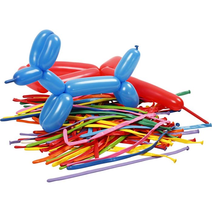 Globos, largo, L. 152 cm, 100 ud/ 1 paquete