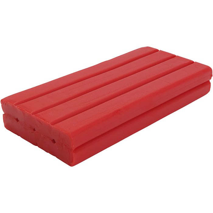 Arcilla de Modelado Suave, rojo, 500 gr/ 1 paquete