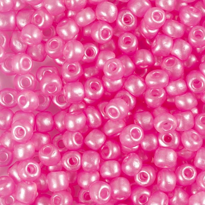 Cuentas de semillas de Rocaille, medida 6/0, dia 4 mm, medida agujero 0,9-1,2 mm, rojo claro, 25 gr/ 1 paquete