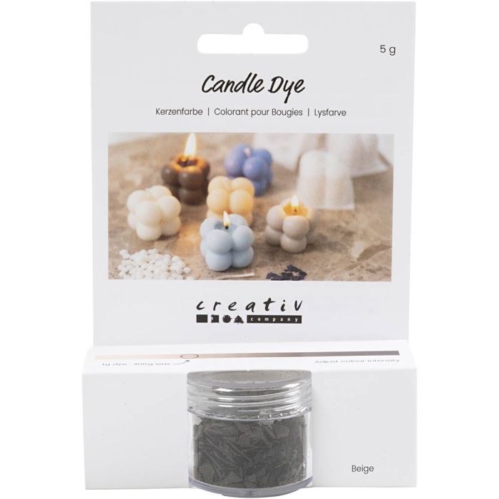 Colorante para velas, beige, 5 gr/ 1 paquete