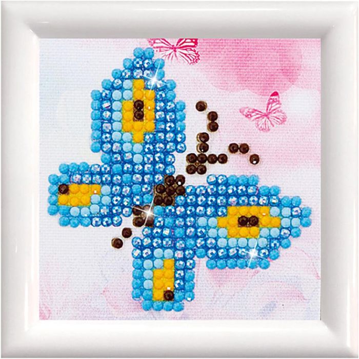 Diamond Dotz, Mariposa, medidas 7,6x7,6 cm, 1 paquete