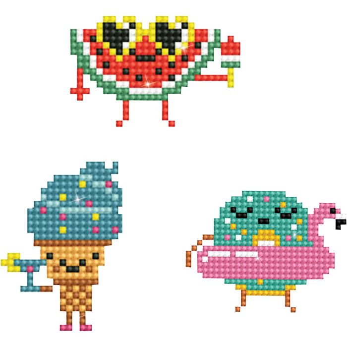 Diamond Dotz, Emojis, medidas 18x10 cm, 1 paquete