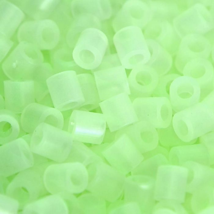 Fuse Beads, medidas 5x5 mm, medida agujero 2,5 mm, medium, luminoso, 1100 ud/ 1 paquete