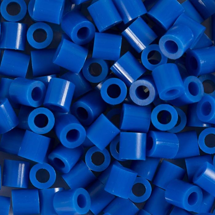 PhotoPearls, medidas 5x5 mm, medida agujero 2,5 mm, medium, azul oscuro (37), 6000 ud/ 1 paquete