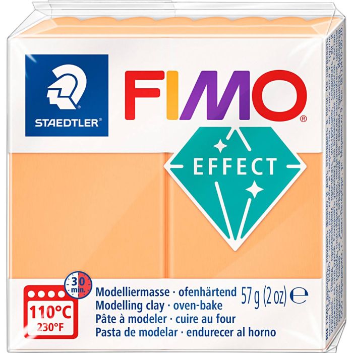 FIMO effect, naranja neón, 57 gr/ 1 paquete