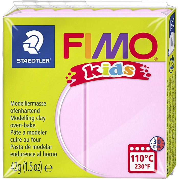 Pasta de Modelar FIMO® Kids, rosado, 42 gr/ 1 paquete