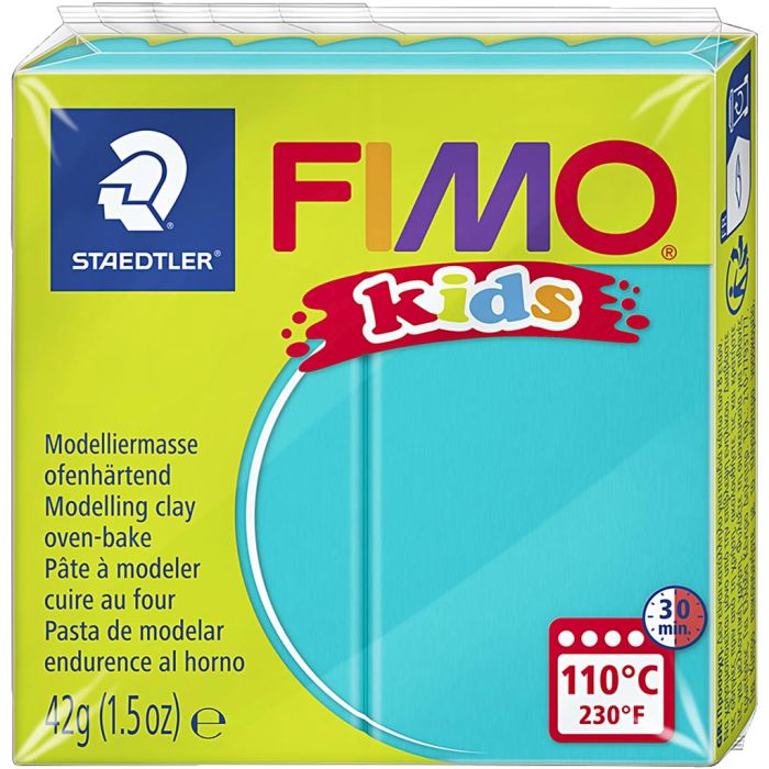 Pasta de Modelar FIMO® Kids, turquesa, 42 gr/ 1 paquete