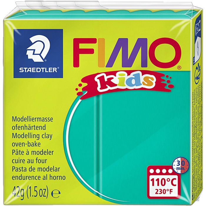 Pasta de Modelar FIMO® Kids, verde, 42 gr/ 1 paquete