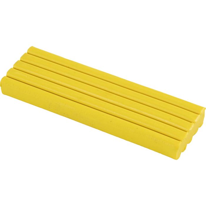 Pasta de Modelar, amarillo, 200 gr/ 1 paquete