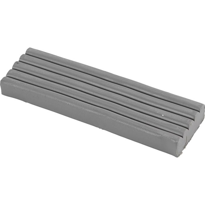 Pasta de Modelar, medidas 13x6x4 cm, gris, 500 gr/ 1 paquete