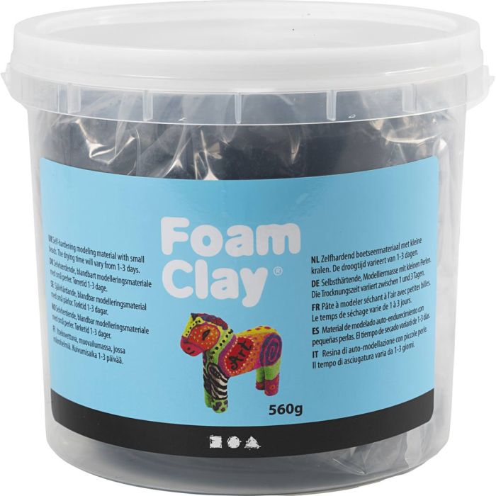 Foam Clay®, negro, 560 gr/ 1 cubo