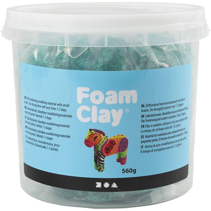 Foam Clay®, verde oscuro, 560 gr/ 1 cubo
