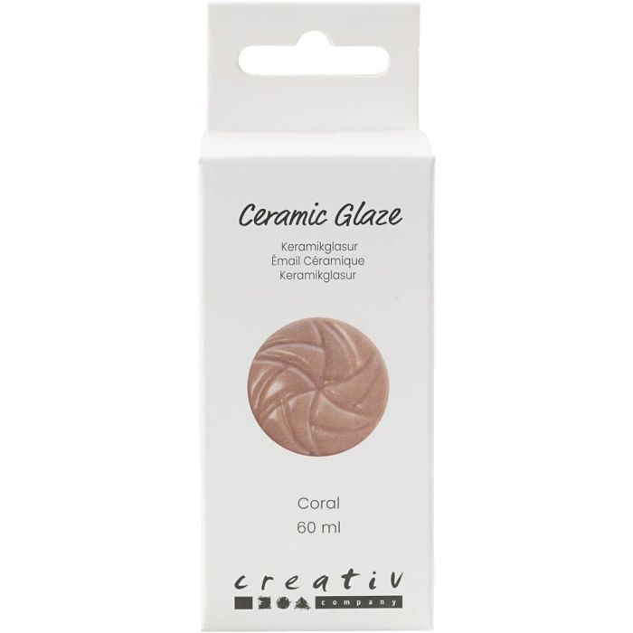 Esmaltado Cerámico, 984-1101 °C, opaco, Coral, 60 ml/ 1 bote