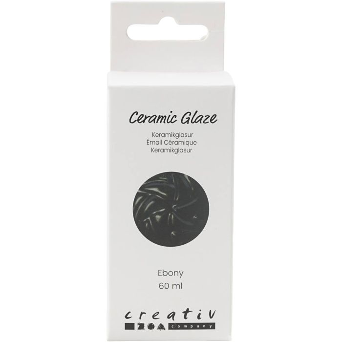 Esmaltado Cerámico, 984-1101 °C, opaco, Ebony, 60 ml/ 1 bote
