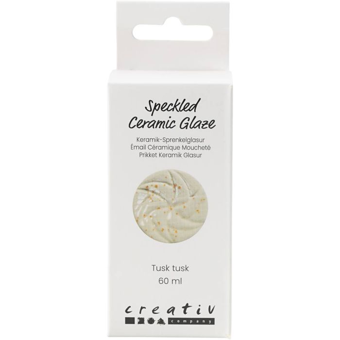 Esmalte Cerámico Manchado, 999-1060 °C, opaco, Tusk Tusk, 60 ml/ 1 bote