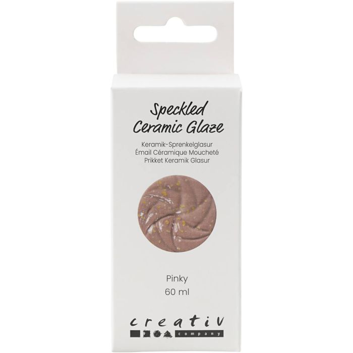 Esmalte Cerámico Manchado, 999-1060 °C, opaco, Pinky, 60 ml/ 1 bote