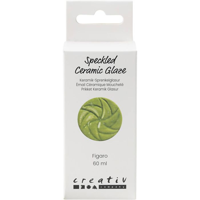 Esmalte Cerámico Manchado, 999-1060 °C, opaco, Figaro, 60 ml/ 1 bote